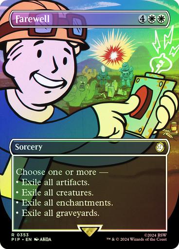 Farewell [Borderless Foil] #353