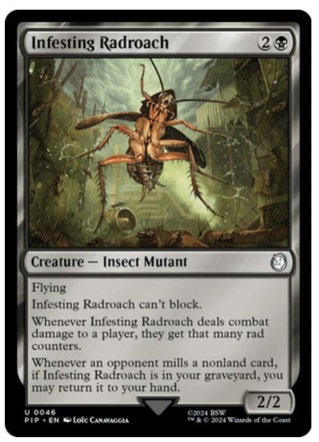 Infesting Radroach #574