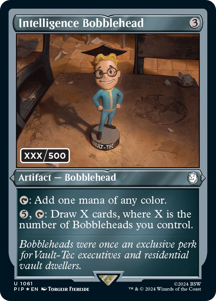 Intelligence Bobblehead [Serialized] #1061