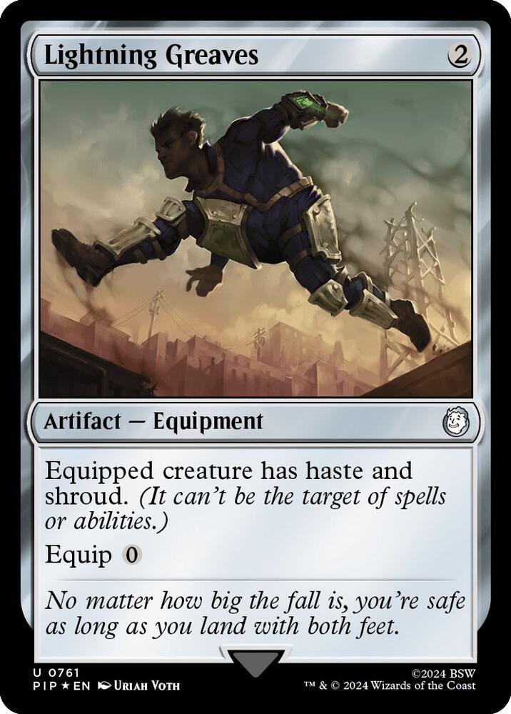 Lightning Greaves #761