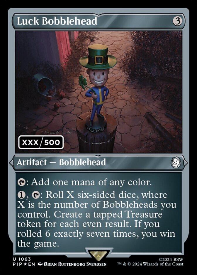 Luck Bobblehead [Serialized] #1063
