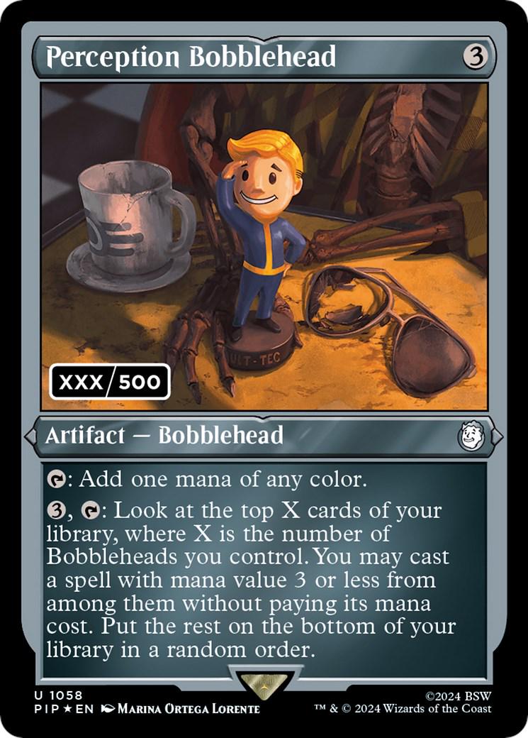 Perception Bobblehead [Serialized] #1058