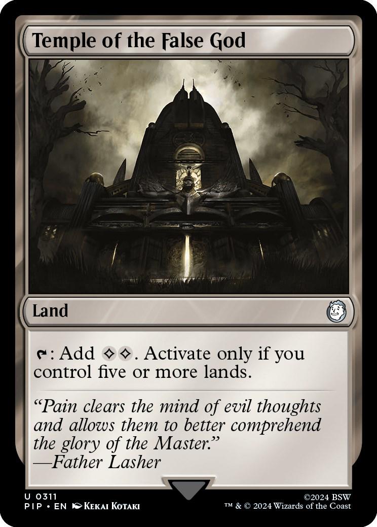 Temple of the False God [Foil] #311