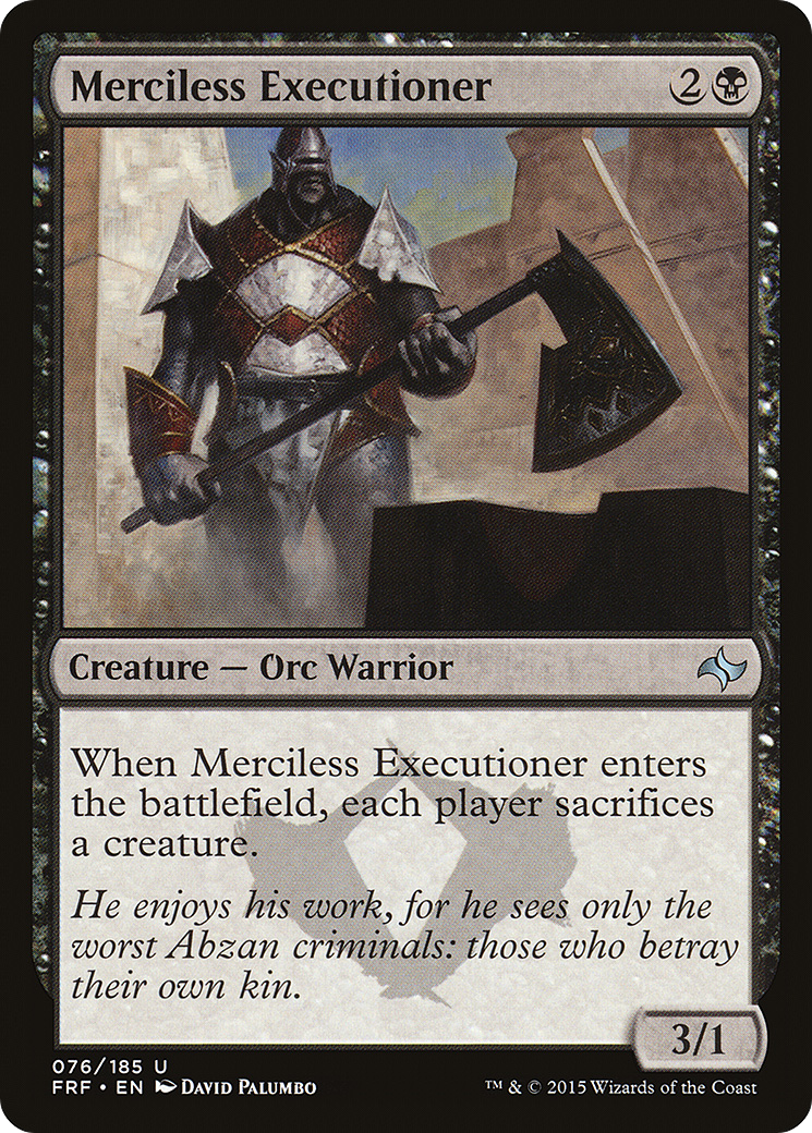 Merciless Executioner [Foil]
