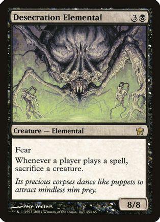Desecration Elemental [Foil]