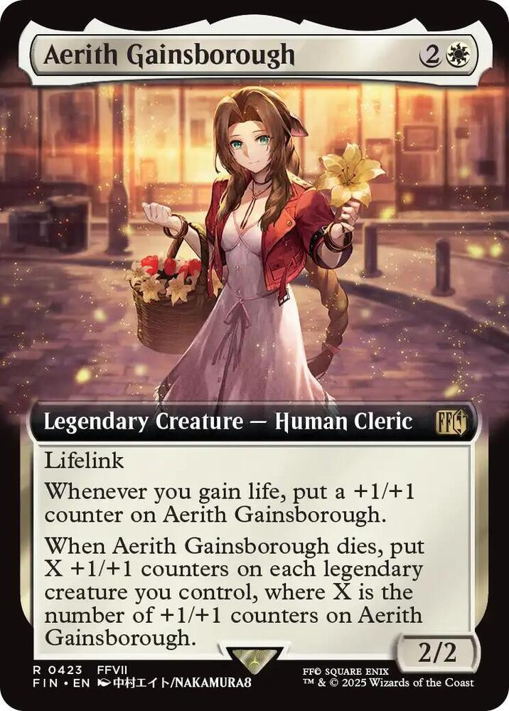 Aerith Gainsborough [Extended Art Foil] #423