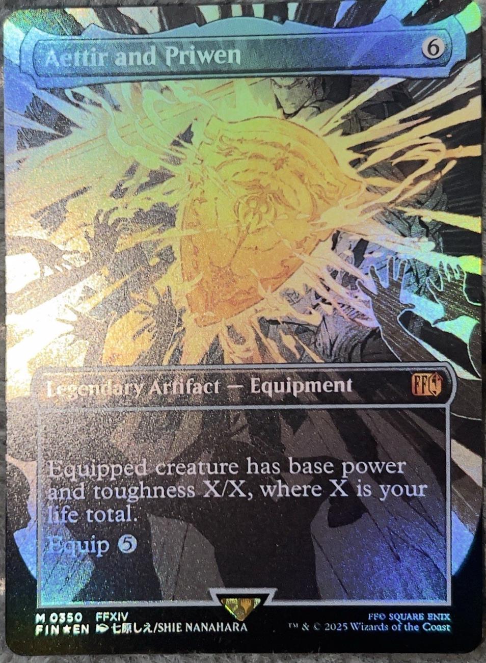 Aettir and Priwen [Borderless Foil] #350