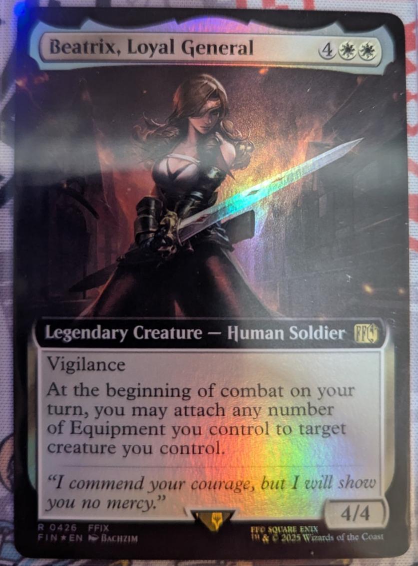 Beatrix, Loyal General [Extended Art Foil] #426
