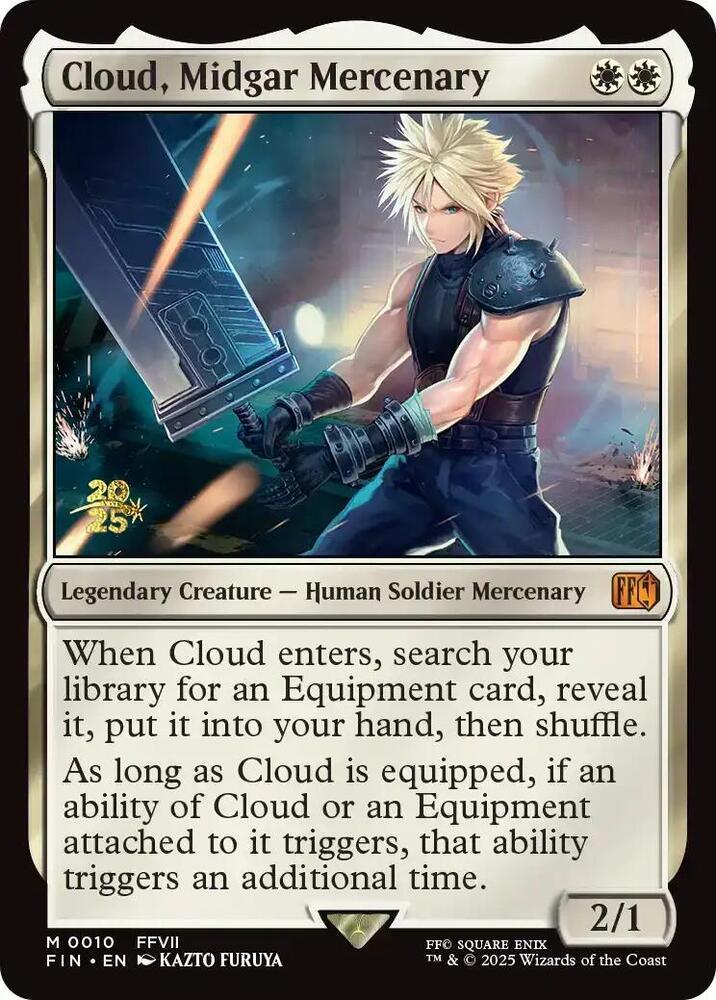 Cloud, Midgar Mercenary [Prerelease] #10