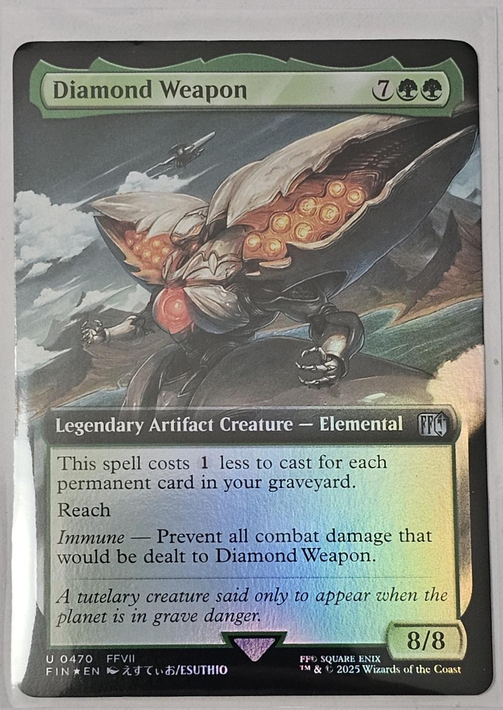 Diamond Weapon [Extended Art Foil] #470