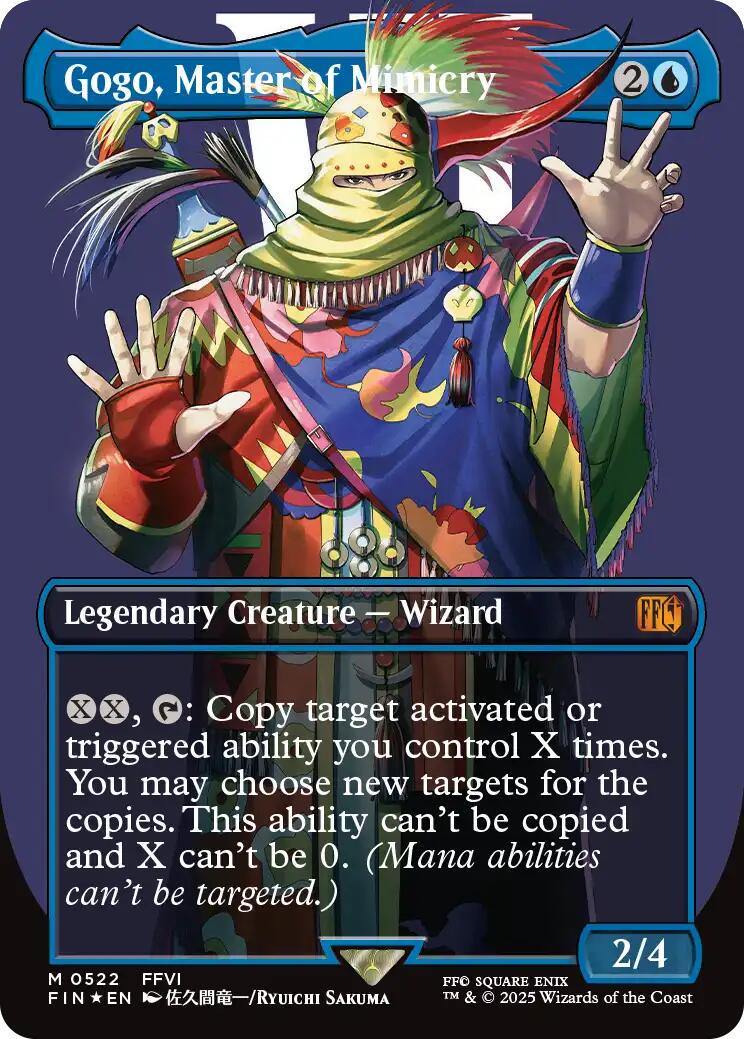 Gogo, Master of Mimicry [Borderless Surge Foil] #522