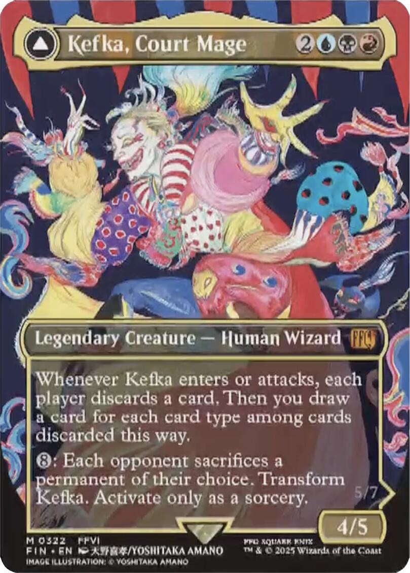 Kefka, Court Mage [Borderless] #322