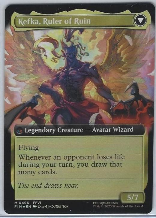 Kefka, Court Mage [Extended Art Foil] #496