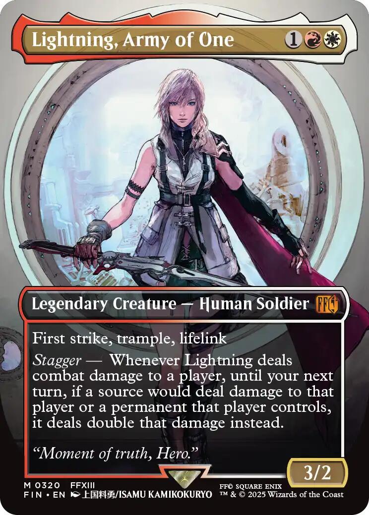 Lightning, Army of One [Borderless] #320