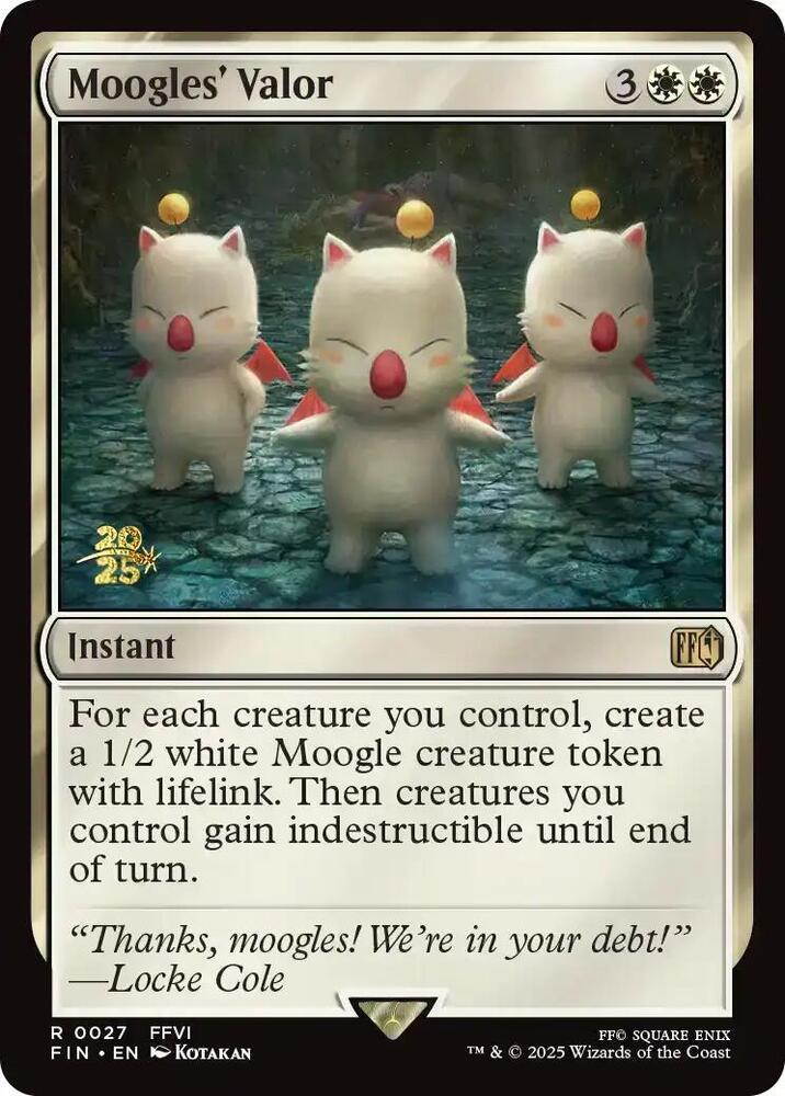 Moogles' Valor [Prerelease] #27