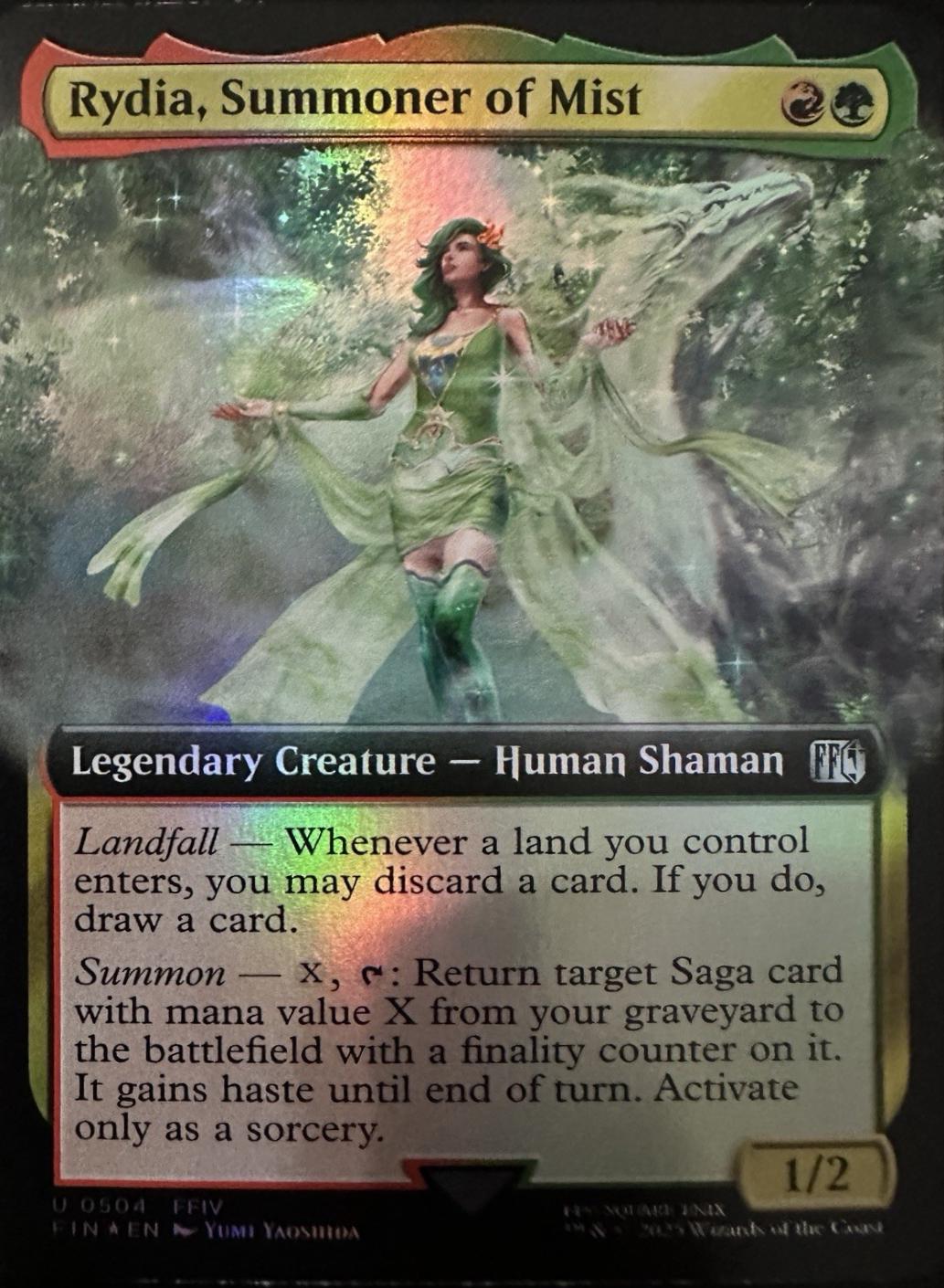 Rydia, Summoner of Mist [Extended Art Foil] #504
