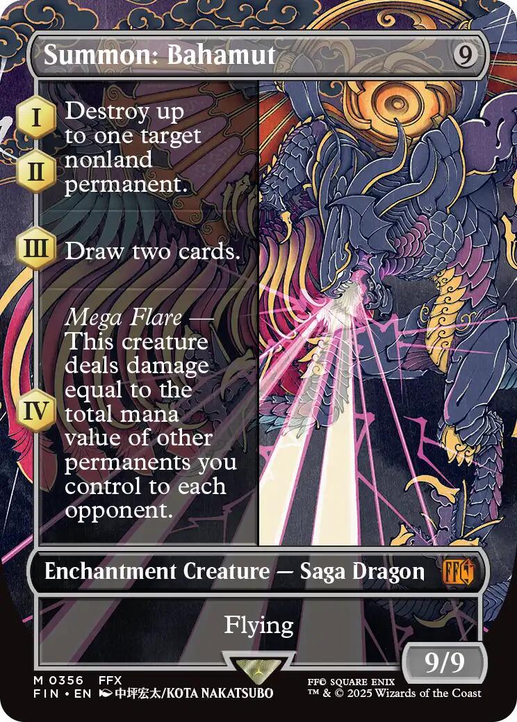 Summon: Bahamut [Borderless] #356