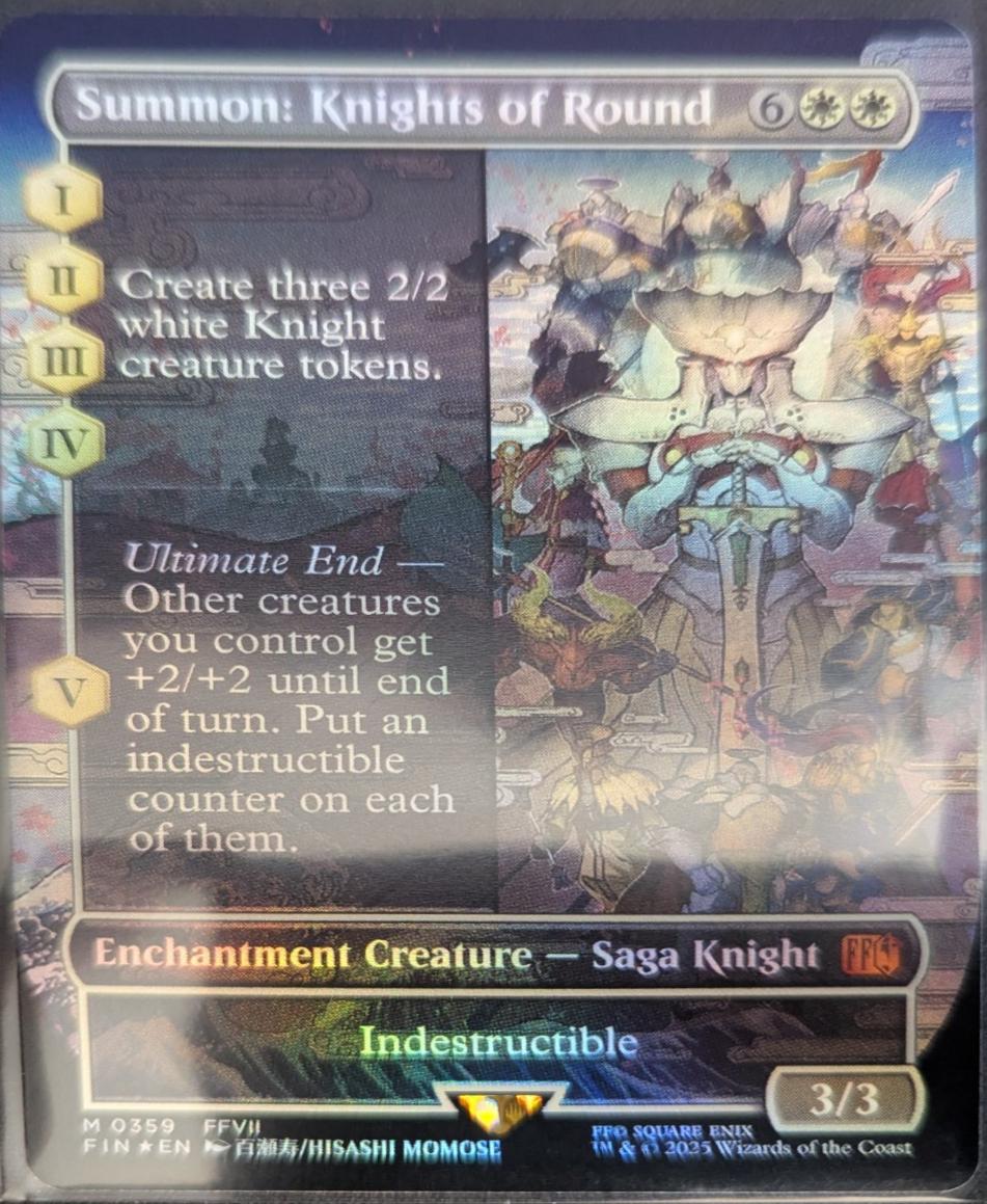 Summon: Knights of Round [Borderless Foil] #359