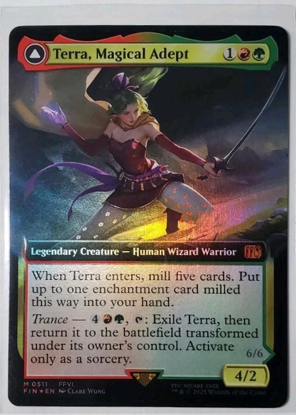 Terra, Magical Adept [Extended Art Foil] #511