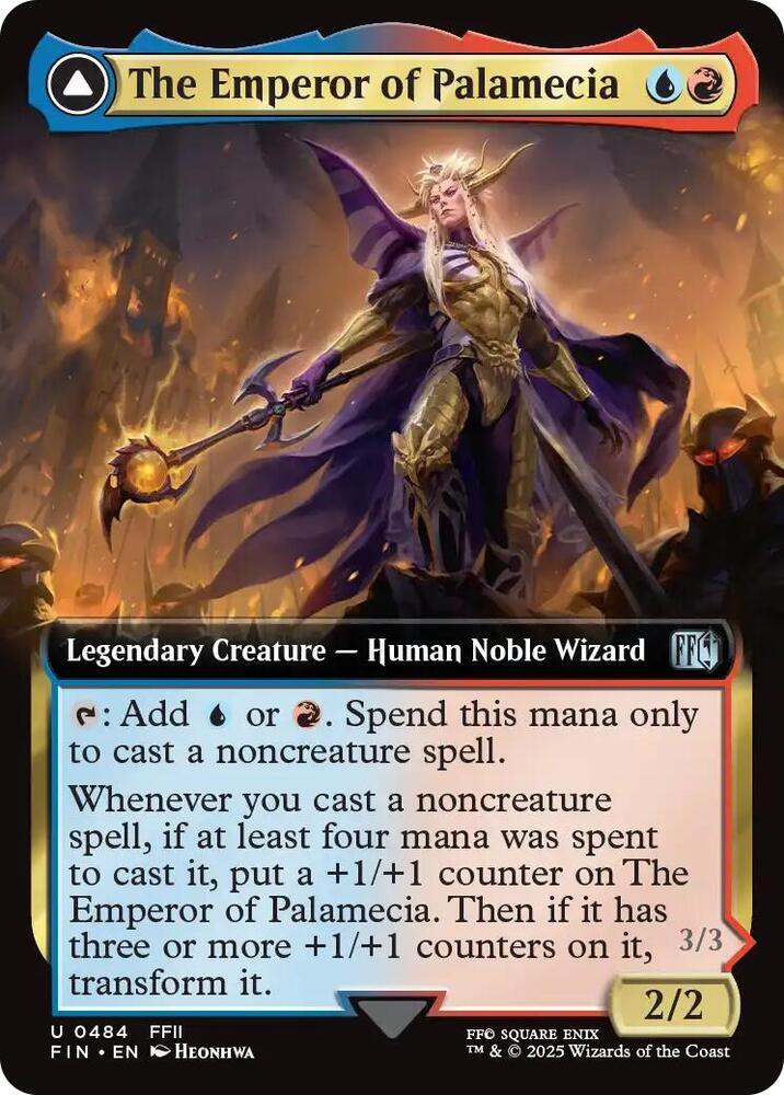 The Emperor of Palamecia [Extended Art Foil] #484