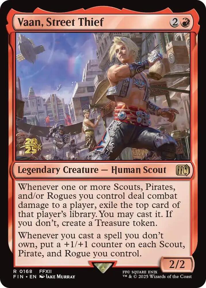 Vaan, Street Thief [Prerelease] #168