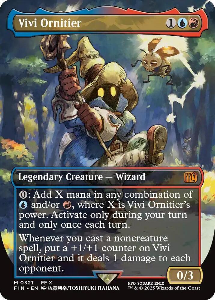 Vivi Ornitier [Borderless Foil] #321