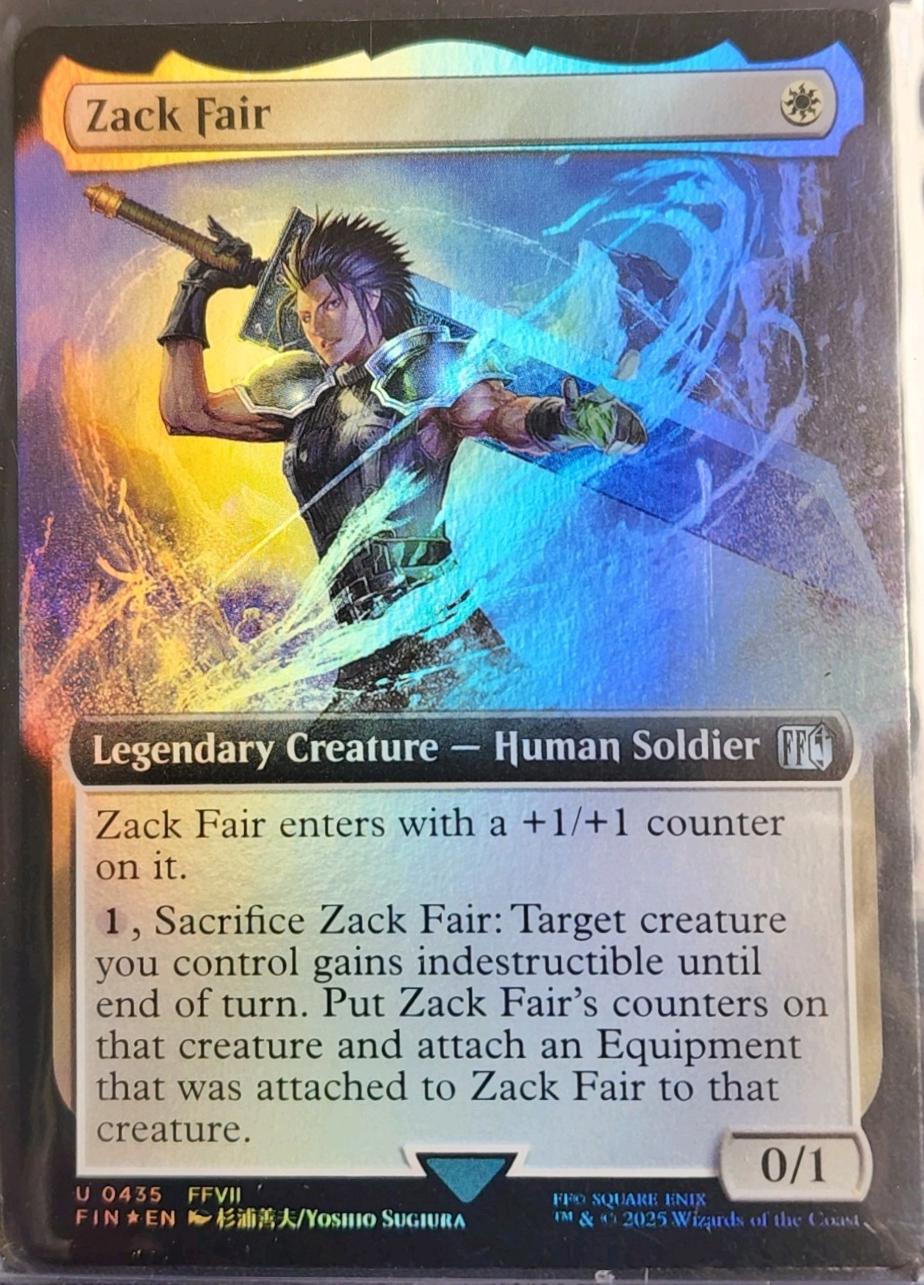 Zack Fair [Extended Art Foil] #435