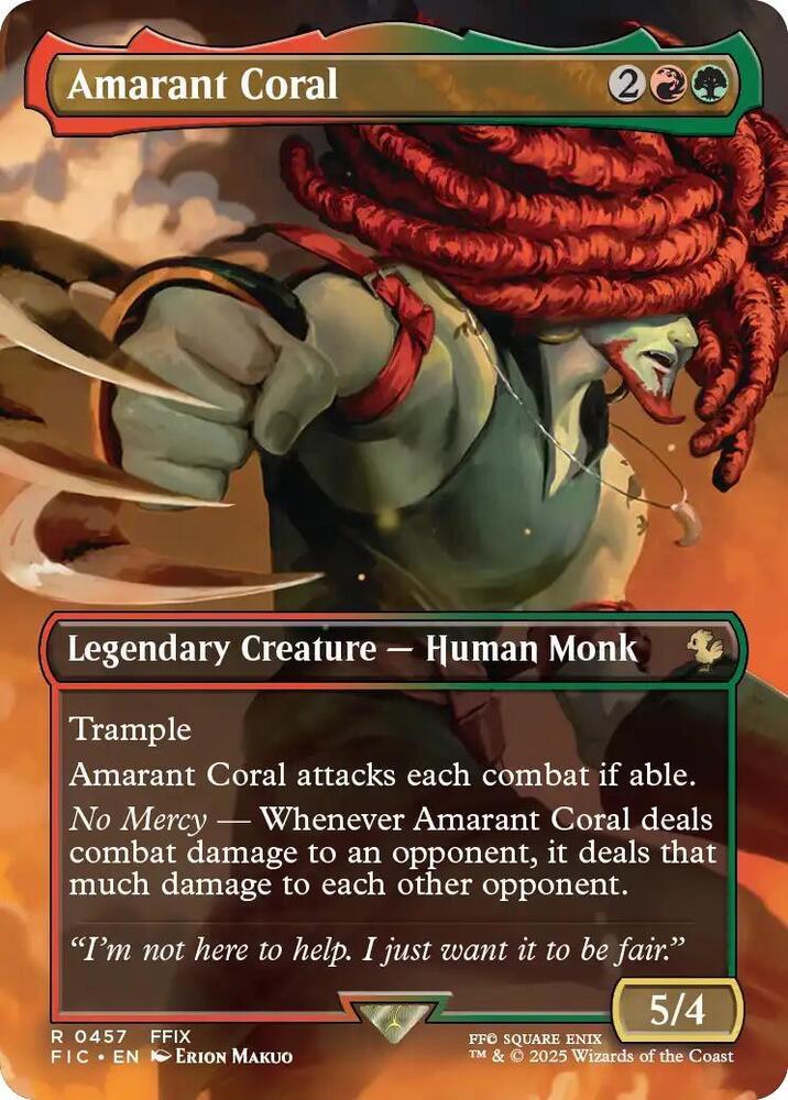 Amarant Coral [Borderless] #457