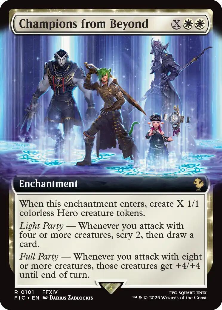 Champions from Beyond [Extended Art Foil] #101
