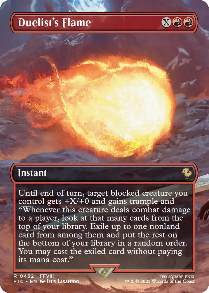 Duelist's Flame [Borderless] #452
