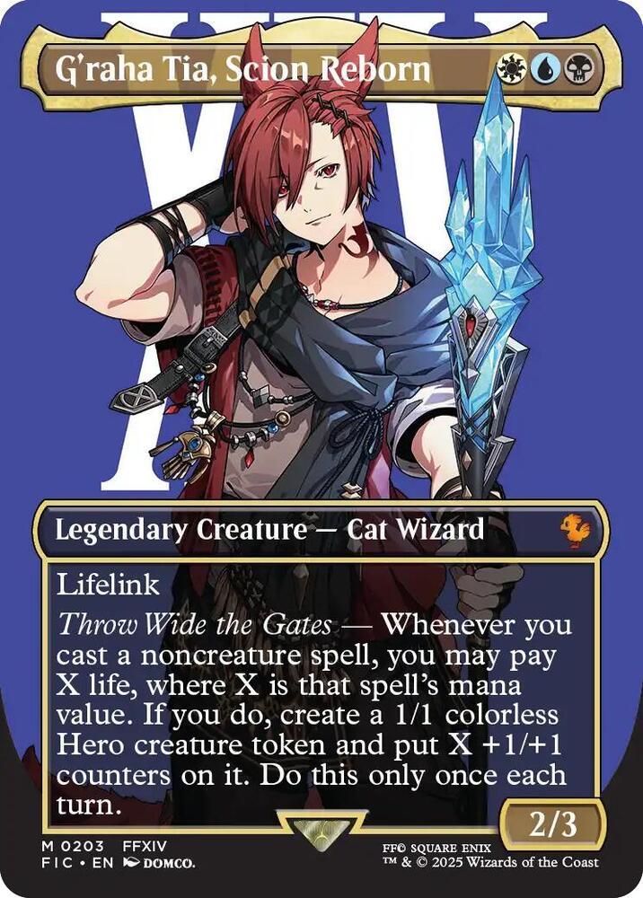 G'raha Tia, Scion Reborn [Borderless] #203