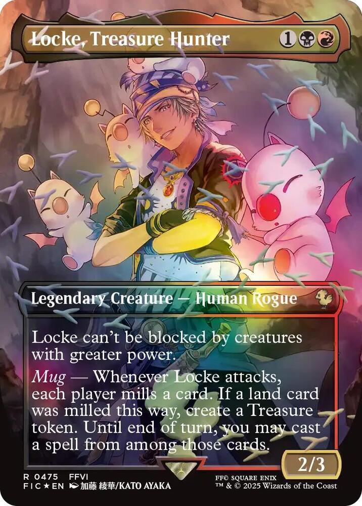 Locke, Treasure Hunter [Borderless Foil] #475