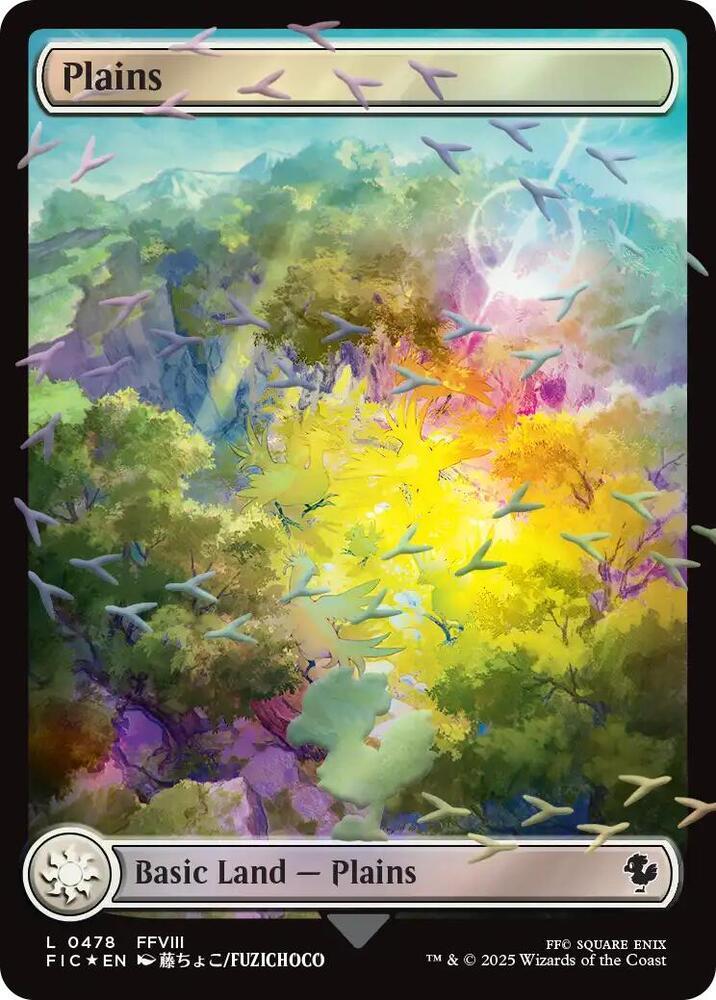 Plains [Borderless Foil] #478