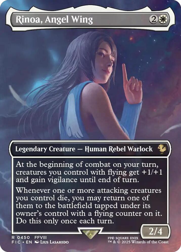 Rinoa, Angel Wing [Borderless Foil] #450