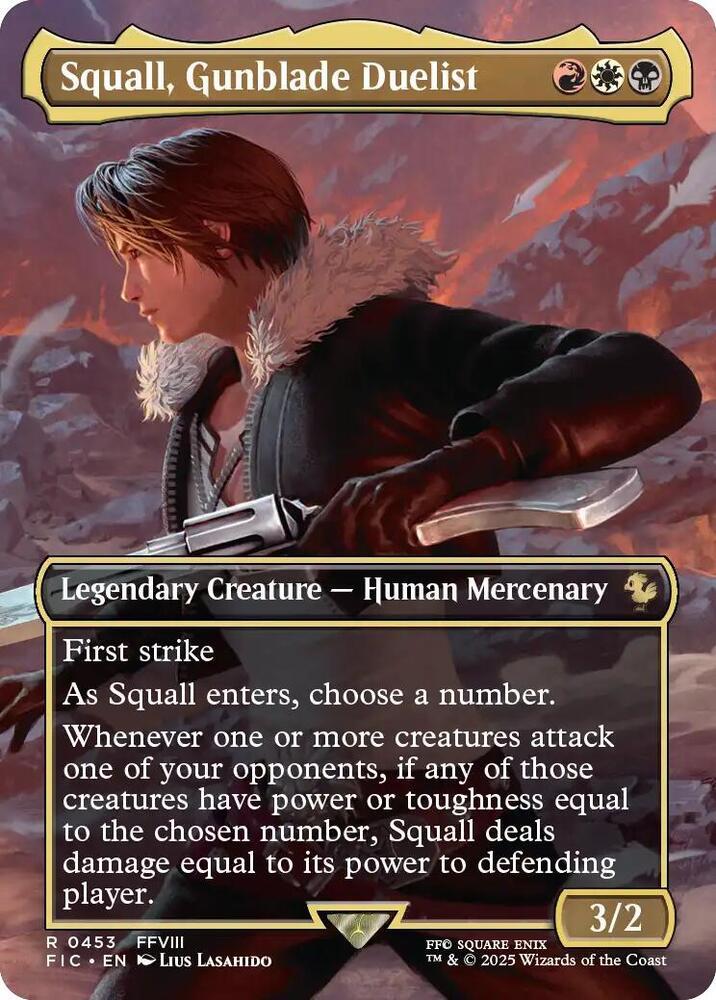 Squall, Gunblade Duelist [Borderless] #453