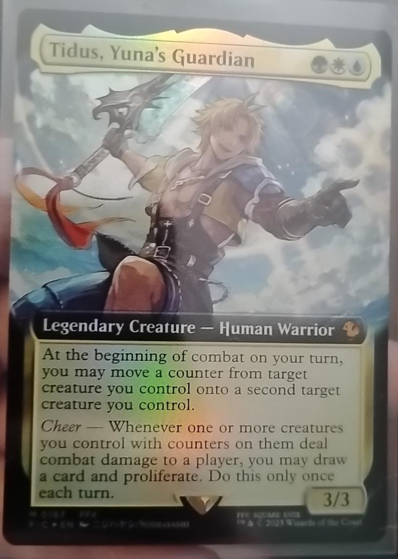 Tidus, Yuna's Guardian [Extended Art Foil] #187