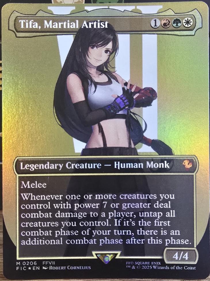 Tifa, Martial Artist [Borderless Foil] #206