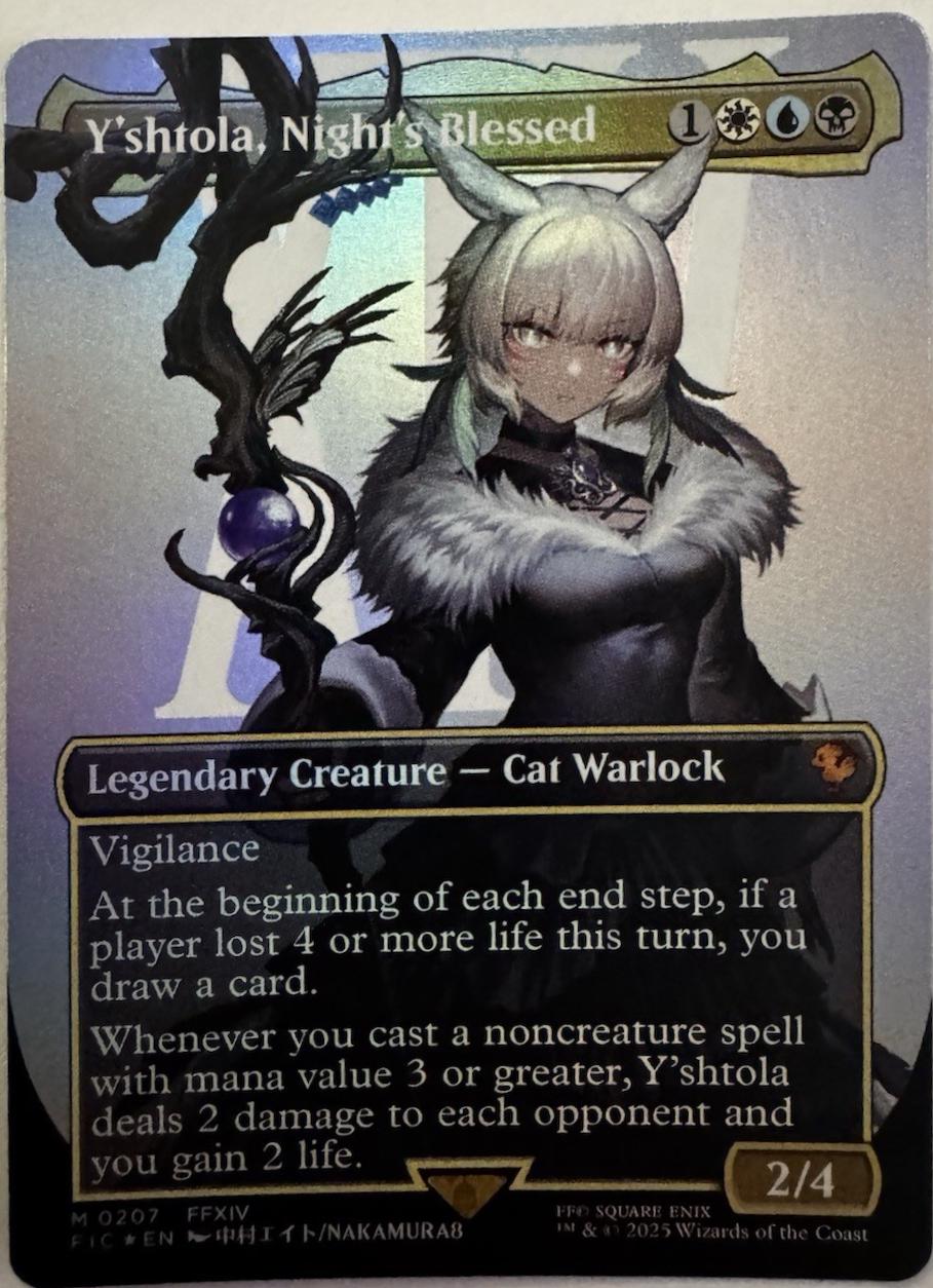 Y'shtola, Night's Blessed [Borderless Foil] #207