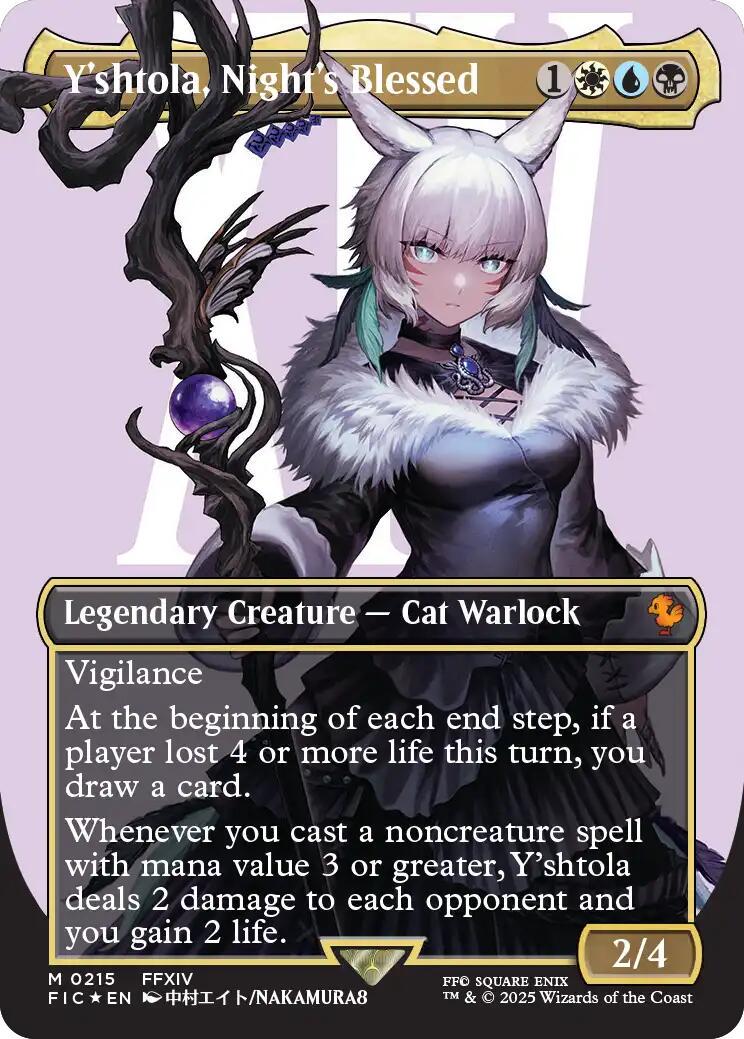 Y'shtola, Night's Blessed [Borderless Surge Foil] #215
