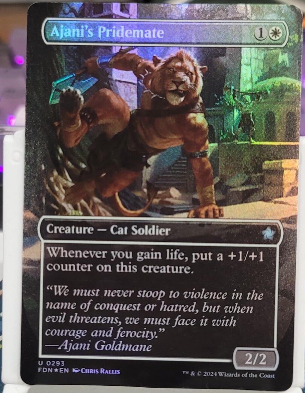 Ajani's Pridemate [Foil] #135