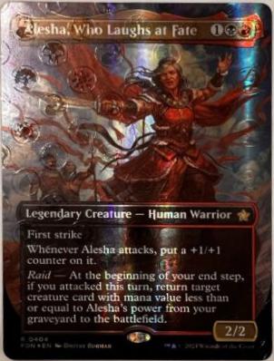 Alesha, Who Laughs at Fate [Foil] #404