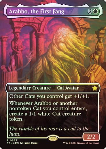 Arahbo, the First Fang [Foil] #363