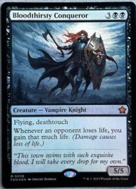 Bloodthirsty Conqueror [Foil] #58