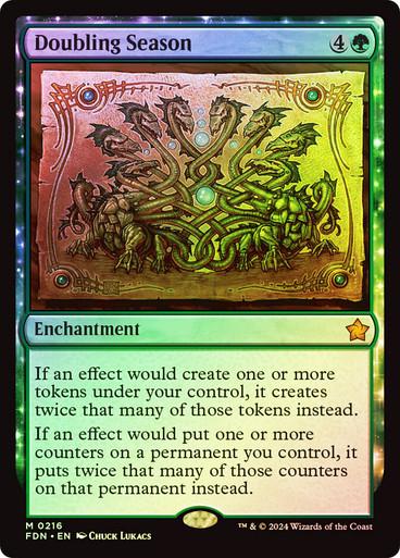 Doubling Season [Foil] #216