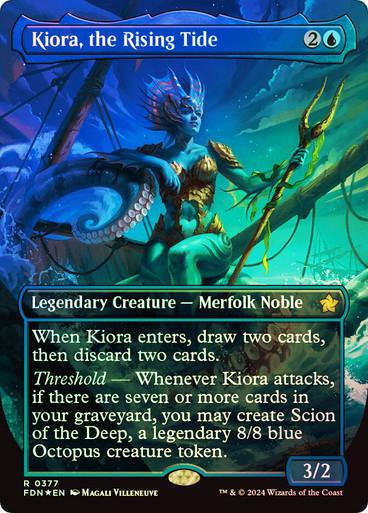 Kiora, the Rising Tide [Foil] #377