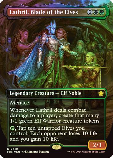 Lathril, Blade of the Elves [Foil] #410
