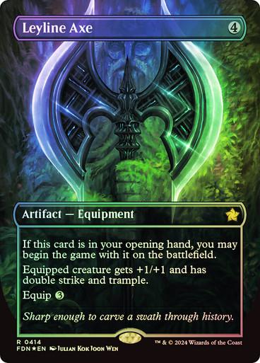 Leyline Axe [Foil] #414
