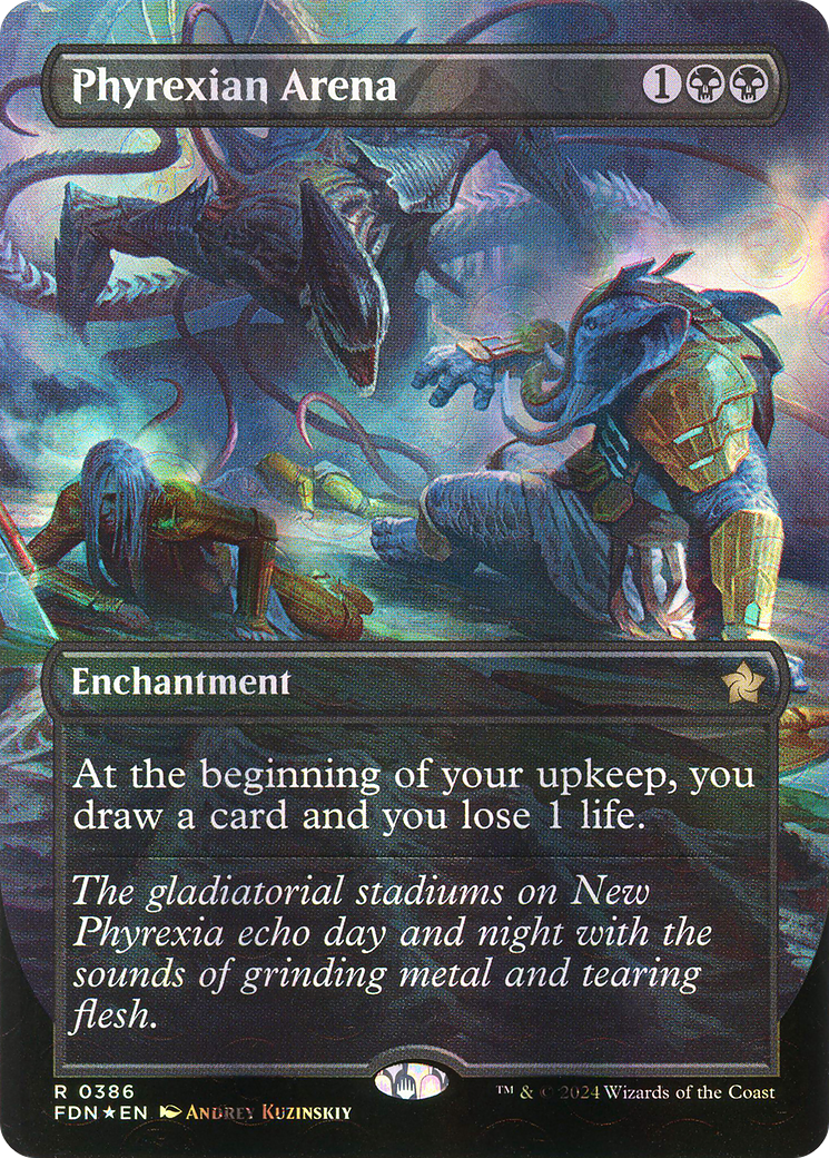 Phyrexian Arena [Foil] #386