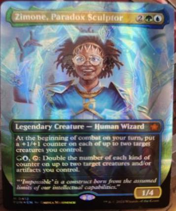 Zimone, Paradox Sculptor [Foil] #412