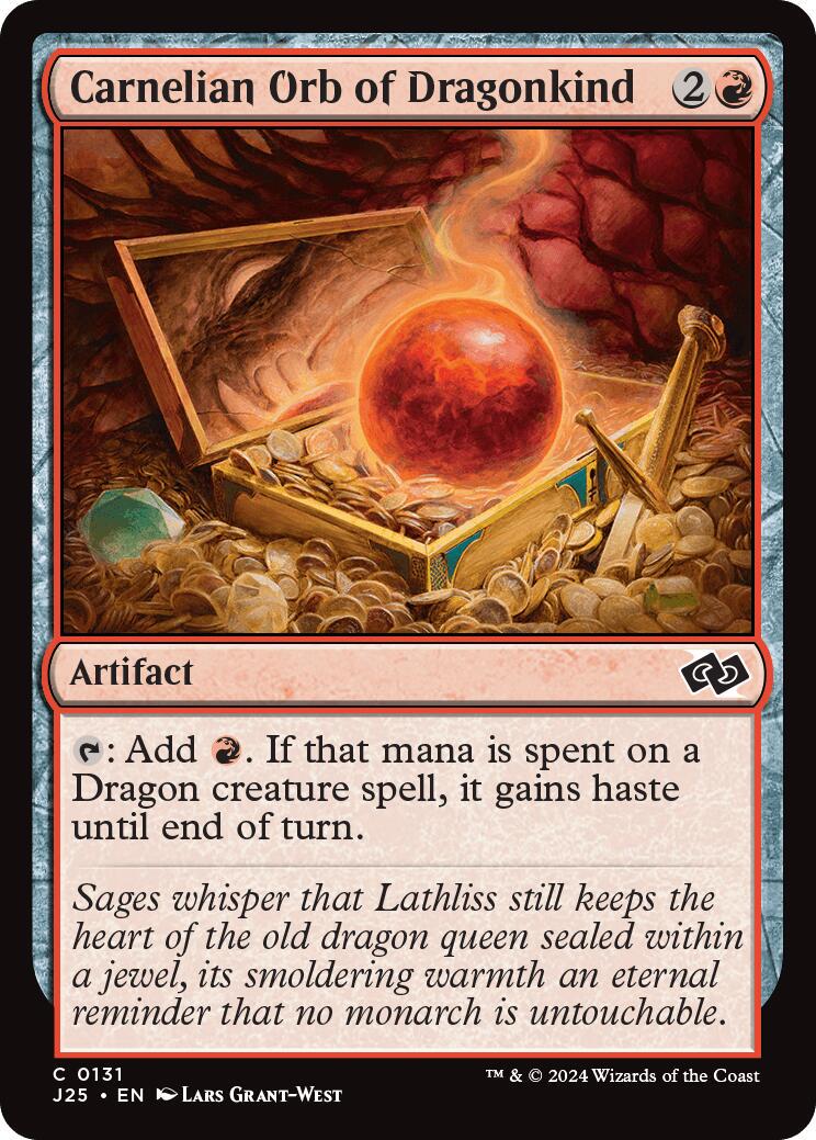 Carnelian Orb of Dragonkind #131